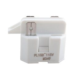 Wadoy IC102 Relay 3 Terminal for Universal Refrigerator Freezer Compressor PTC Start Relay Repla ...