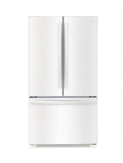 Kenmore 73022 26.1 cu. ft. Non-Dispense French Door Refrigerator in White, includes delivery and ...