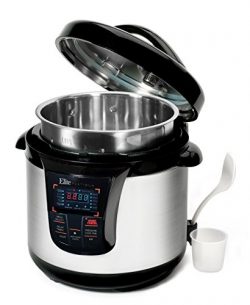 Maximatic EPC-808SS Elite Platinum 8 Quart 14-in-1 Multi-Use Programmable Pressure Cooker, Slow  ...