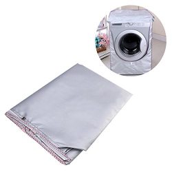 WINOMO Washing Machine Cover Waterproof washer Cover for Front Load Washer/Dryer