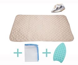LeQeZe Ironing Mat,Washer Dryer Heat Resistant Pad,Iron Board Alternative Cover,Gift Silicone Ir ...