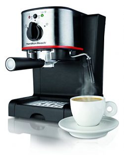 Hamilton Beach 40792 Espresso & Cappuccino Maker, Black