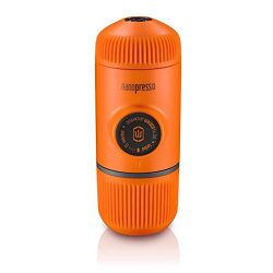 Wacaco Mini Portable Espresso Maker Manual Coffee Maker Nanopresso Orange 18 Bar Espresso Machine