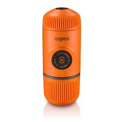 Wacaco Mini Portable Espresso Maker Manual Coffee Maker Nanopresso Orange 18 Bar Espresso Machine