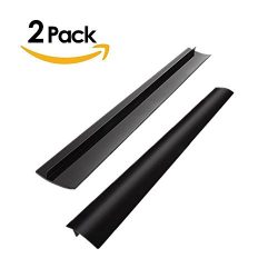 WIWI Silicone Gap Cover, (2 PACK) Silicone Gap Stopper Kitchen Stove Counter Gap Covers –  ...