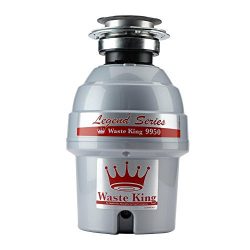 Waste King Legend Series 3/4 HP Continuous Feed Garbage Disposal with Power Cord – (9950)