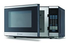 Westinghouse WCM770SS 700 Watt Counter Top Microwave Oven, 0.7Cubic Feet, Stainless Steel Front, ...