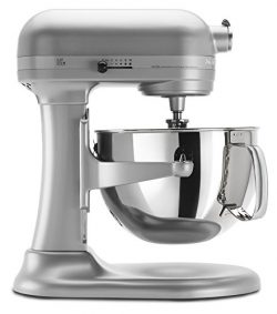 KitchenAid KP26M1XNP 6 Qt. Professional 600 Series Bowl-Lift Stand Mixer – Nickel Pearl