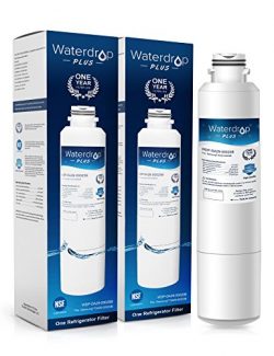 Waterdrop Plus DA29-00020B Double Lifetime Refrigerator Water Filter Replacement for Samsung DA2 ...