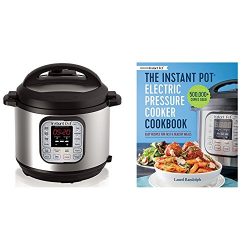 The Instant Pot Electric Pressure Cooker Cookbook & Instant Pot DUO60 6 Qt 7-in-1 Multi-Use  ...