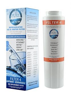 Pure Life Filter 4 UKF8001 Refrigerator Ice&Water PREMIUM Replacement Filter Compatible with ...