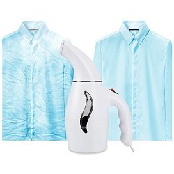 Konliking 180ml Handheld Clothes Steamer, Updated Fast-heat Portable Garment Fabric Travel Steam ...