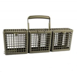 LG Electronics 5005DD1001A 6026050 Dishwasher Silverware Basket Assembly with Handle, Gray