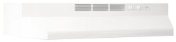 Broan 413001 ADA Capable Non-Ducted Under-Cabinet Range Hood, 30-Inch, White