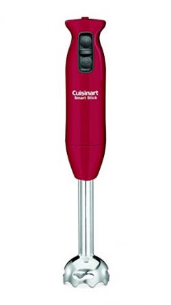 Cuisinart CSB-75R Smart Stick 2-Speed Immersion Hand Blender, Red