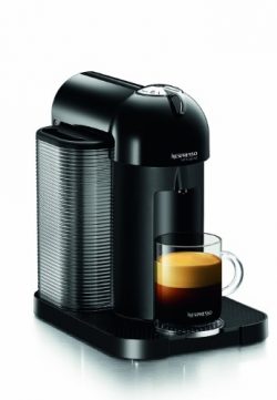 Nespresso GCA1-US-BK-NE VertuoLine Coffee and Espresso Maker, Black (Discontinued Model)