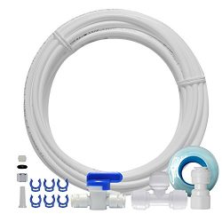 FS-TFC Ice Maker Water Line Kit And Refrigerator Water Line Kit For Reverse Osmosis Water System ...