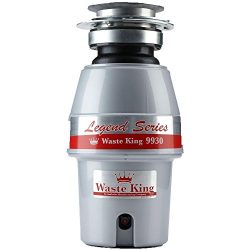 Waste King Legend Series 1/2 HP Continuous Feed Garbage Disposal with Power Cord – (9930)