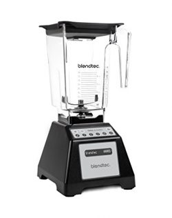 Blendtec Total Blender Classic with WildSide+ Jar, Black (Certified Refurbished)