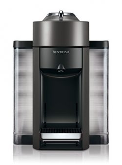 Nespresso Vertuo Evoluo Coffee and Espresso Machine by De’Longhi, Graphite Metal