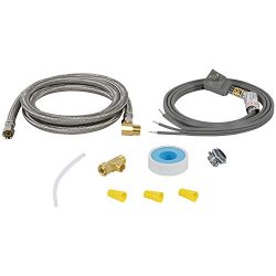 Certified Appliance Accessories Braided Stainless Steel Dishwasher Installation Kit, 6ft