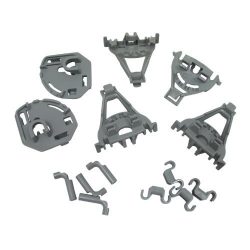 Siemens Dishwasher Plastic Bearing Basket Clips Kit