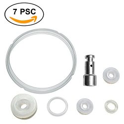 Universal Replacement Pressure Cooker Silicone Sealing Ring Rubber Gasket Set for 6QT & 5QT  ...