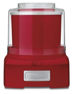 Cuisinart ICE-21R Frozen Yogurt, Ice Cream & Sorbet Maker, Red