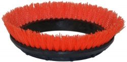 Oreck Commercial 237047 Crimped Polypropylene Scrub Orbiter Brush, 12″ Diameter, 0.028R ...