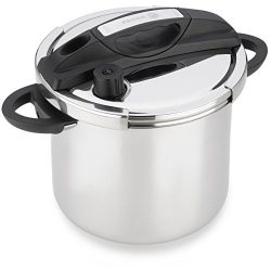 Fagor HELIX Multi-Setting Pressure Cooker with Universal-Locking, 10 quart, Polished Stainless S ...