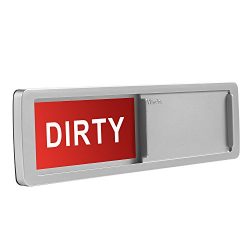 Allinko Premium Clean Dirty Dishwasher Maget Sign, New 2018 Large Glide Dishwasher Indicator wit ...