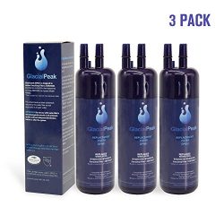 Glacial Peak Refrigerator Water Filter Replacement for EDR1RXD1, W10295370A, W10295370, Filter 1 ...