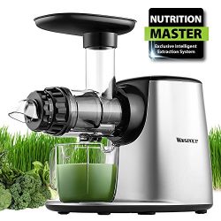 Masticating Juicer, Willsence Slow Juice Extractor, Nutrition Master Clod Press Juicer Machine w ...