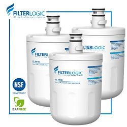 FilterLogic LT500P Refrigerator Water Filter Replacement for LG LT500P, 5231JA2002A, ADQ72910907 ...