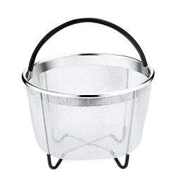 Vanghon Instant Pot Accessories 6 qt Steamer Basket, Eggs Vegetable Steamer Basket for Instant P ...