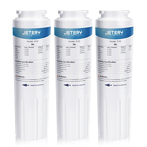 3 Pack JETERY Replacement Filter for Maytag UKF8001 Refrigerator Water
