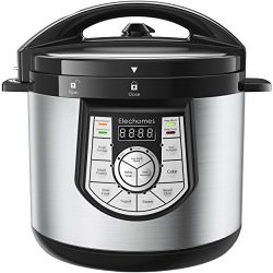 12-in-1 Pressure Cooker 6 Qt Multi-use Programmable Pressure Cooker, Slow Cooker, Rice Cooker, Y ...