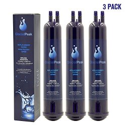 Glacial Peak Refrigerator Water Filter Replacement for 4396841, 4396710, Filter 3, EDR3RXD1, Ken ...