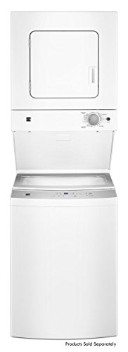 Kenmore 81452 24″ 1.6 cu. ft. 240V Electric Laundry Center, White