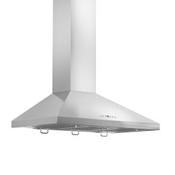 Z Line KL2-48 Stainless Steel Wall Mount Range Hood, 48-Inch