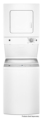 Kenmore 81442 24″ 1.6 cu. ft. 120V – 20 amp Electric Laundry Center, White