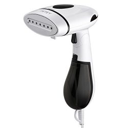 INTEY Garment Steamer Powerful, Mute and Fast Heat-up Mini-Steamer for Clothes, Portable and Fol ...