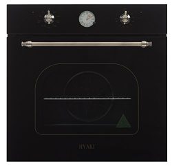 24” Hyaki Antique Retro Design Built in Electric Single Wall Oven 220V HYK-24WOGD