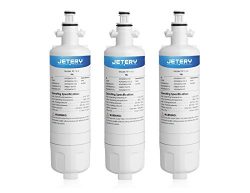 3 Pack LG LT700P Replacement Refrigerator Water Filter, JETERY Compatible With Fridge ADQ3600610 ...