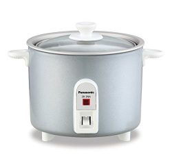 Panasonic SR-3NAL 1.5-Cup Automatic Rice Cooker, Silver