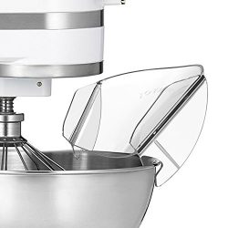 Pouring Shield, JOYMOOD Universal Pouring Chute for KitchenAid Bowl-Lift Stand Mixer Attachment/ ...