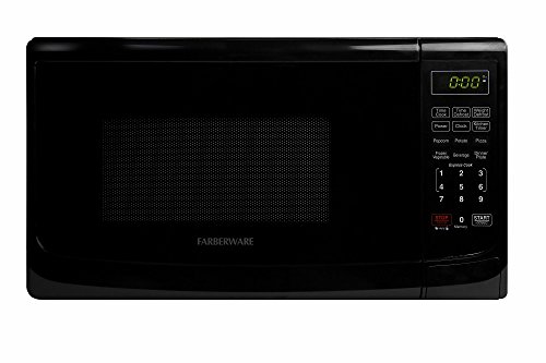 Farberware Classic FMO07ABTBKA 0.7 Cubic Foot 700 Watt Microwave Oven, Black