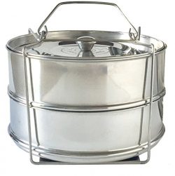 Legacy Products Insert-a-bowls Insert Pans – Stainless Steel Stackable Steamer Insert Pans ...