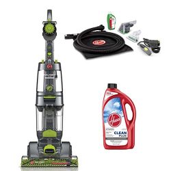 Hoover Dual Power Pro Carpet Cleaner w/ Accessory Pack & Clean Plus 2x Solution