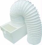 Qualtex Effective Indoor Internal Condenser Vent Hose Kit Compatible White Knight Tumble Dryers